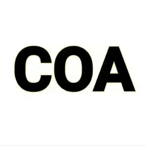 Certificate of Authenticity